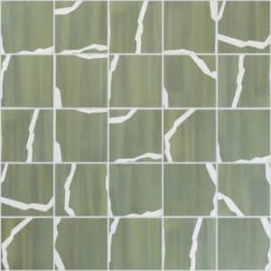 05 Collezione La Lampara Antiche Fornaci D’Agostino Composizione Verde e Bianco