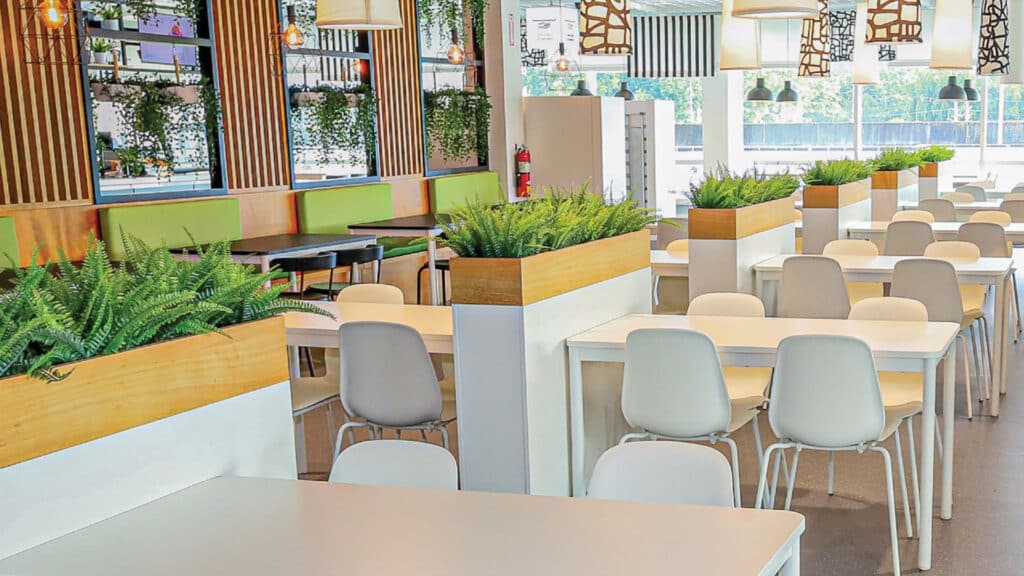 MAPEI retail and restaurant